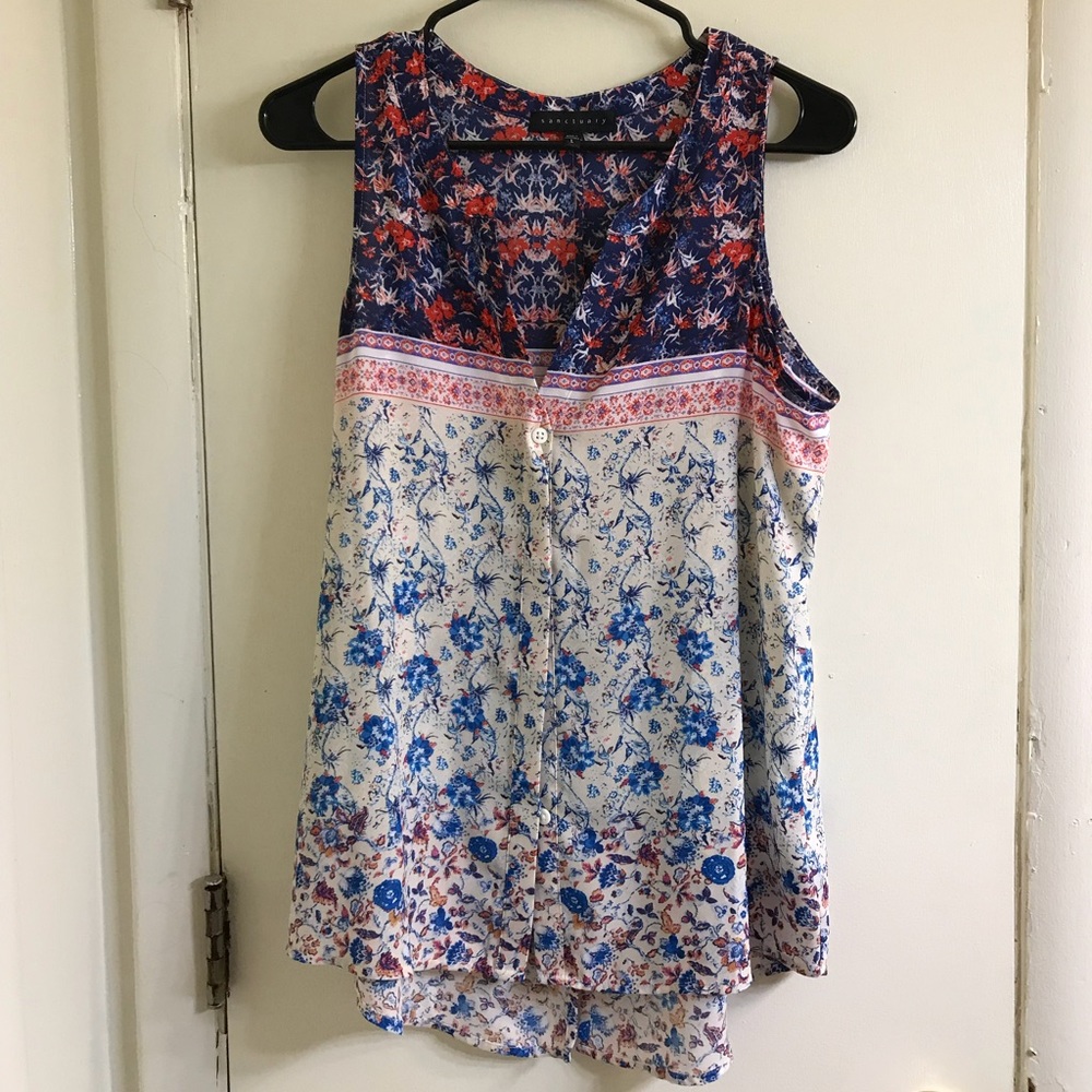 Floral Boho Tank